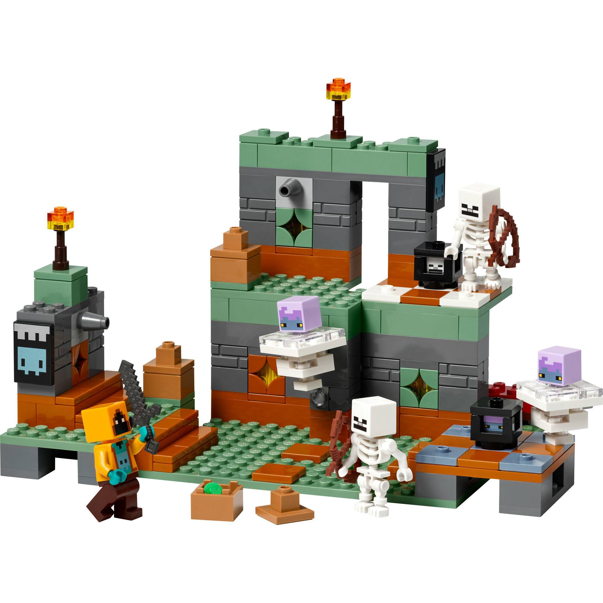 LEGO® Minecraft® The Trial Chamber Skeleton Toy Gamer Kit 21271